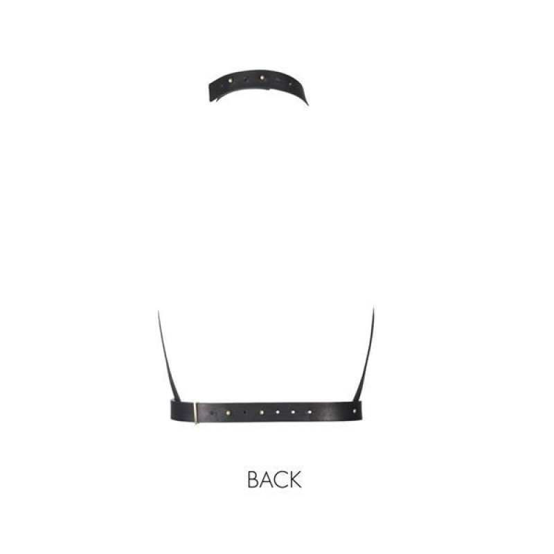 Портупея Bijoux Indiscrets MAZE H Harness Чорна Портупея Bijoux Indiscrets MAZE H Harness Чорна