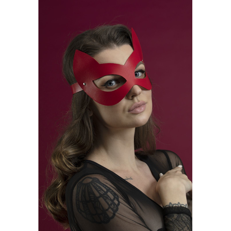 Маска кошки Feral Feelings Kitten Mask красная Маска кошки Feral Feelings Kitten Mask красная