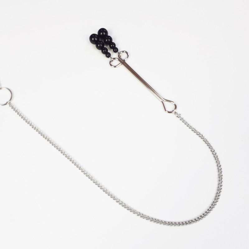 Зажимы для сосков и клитора Art of Sex Nipple and clit clamps Black Pearl Зажимы для сосков и клитора Art of Sex Nipple and clit clamps Black Pearl