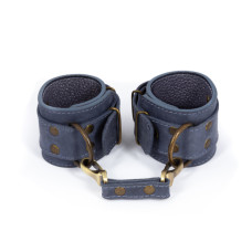 Премиум наручники LOVECRAFT голубые