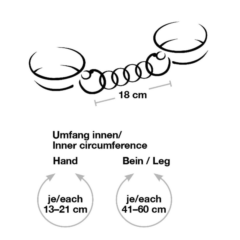 Наручники и настеганные фиксаторы Bad Kitty красные Наручники и настеганные фиксаторы Bad Kitty красные