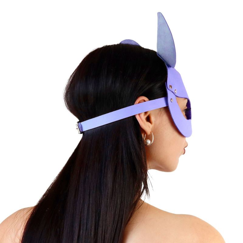 Кожаная маска мышки Art of Sex - Mouse Mask, цвет Лавандовый Кожаная маска мышки Art of Sex - Mouse Mask, цвет Лавандовый
