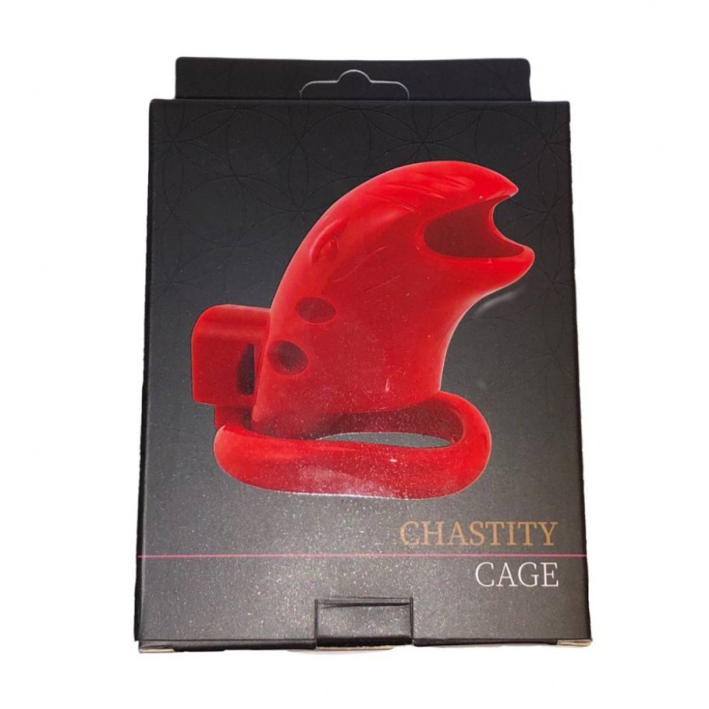 Пояс верности с тремя кольцами Loveshop Runye Chastity cage черный