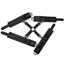 Система фиксации DS Fetish Hogtie (thick hook) Черная