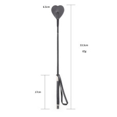 Стек серце DS Fetish Whip heart black, 51 см