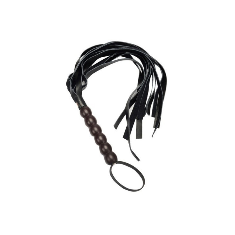 Флоггер DS Fetish Flogger L black ball 58 см Флоггер DS Fetish Flogger L black ball 58 см