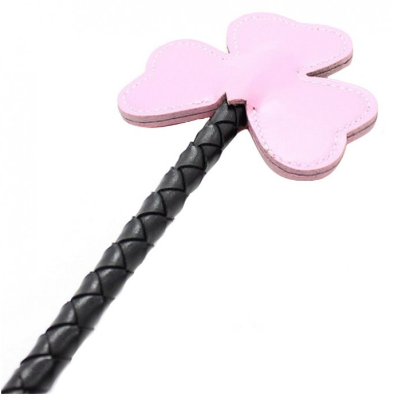 Стек DS Fetish Crop flower pink, 70 см Стек DS Fetish Crop flower pink, 70 см