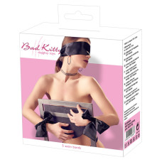 Набір стрічок для бондажу Bad Kitty чорний