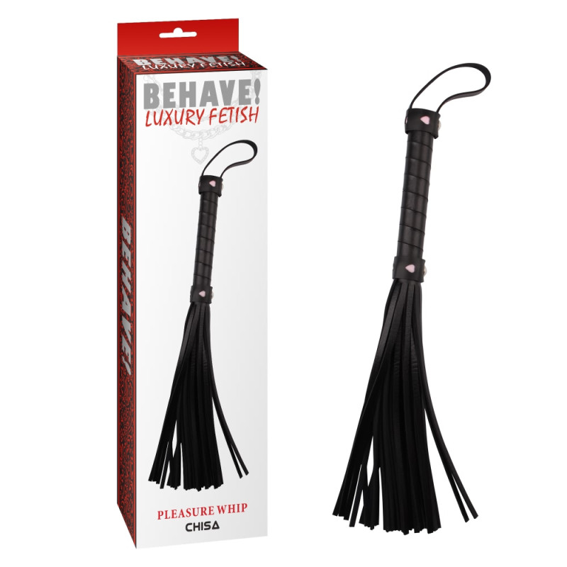 Флогер Chisa Behave Luxury Fetish Pleasure Whip Флогер Chisa Behave Luxury Fetish Pleasure Whip