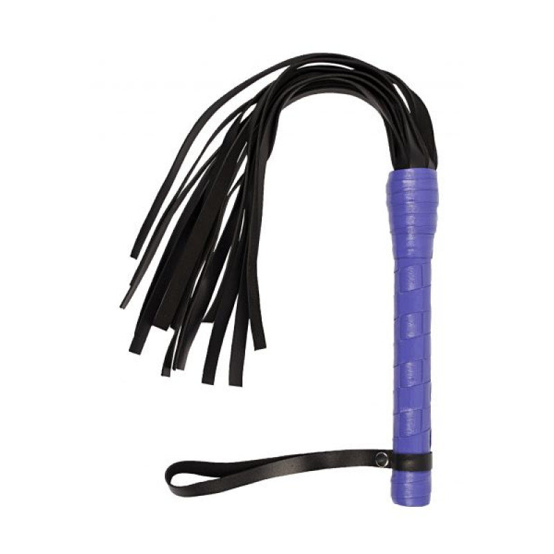 Плетіння sLash VIP Leather Flogger Фіолетова Плетіння sLash VIP Leather Flogger Фіолетова