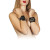 Наручники sLash Leather Hand Cuffs Черные Наручники sLash Leather Hand Cuffs Черные