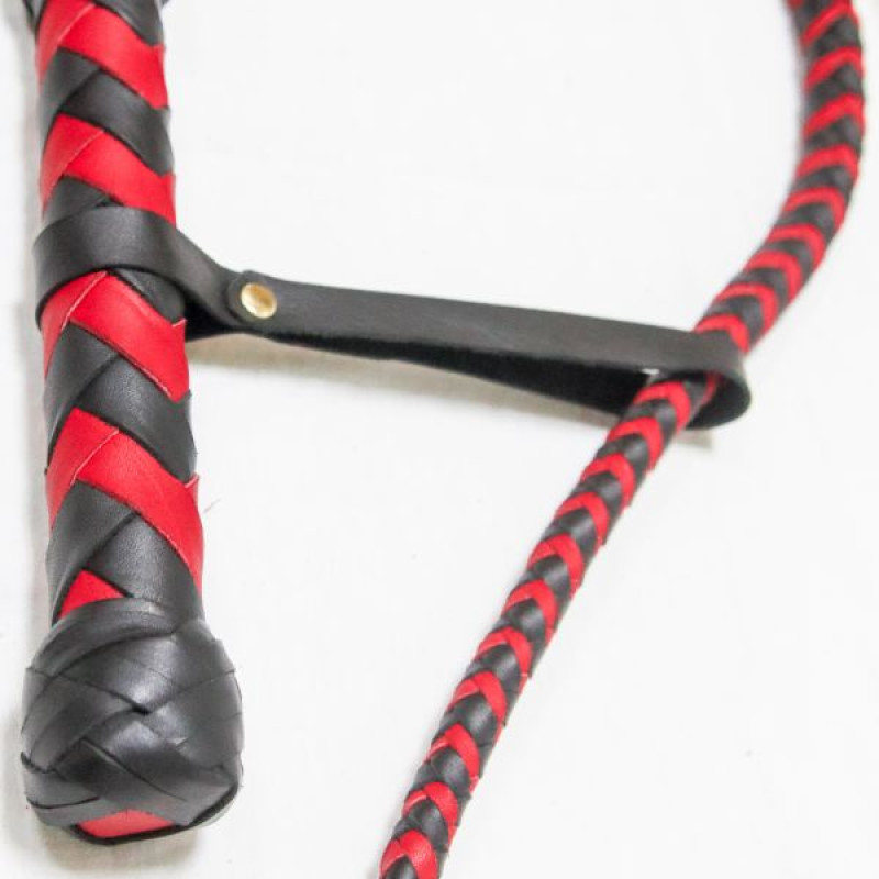 Плетіти sLash Monster Whip Чорна/Червона Плетіти sLash Monster Whip Чорна/Червона