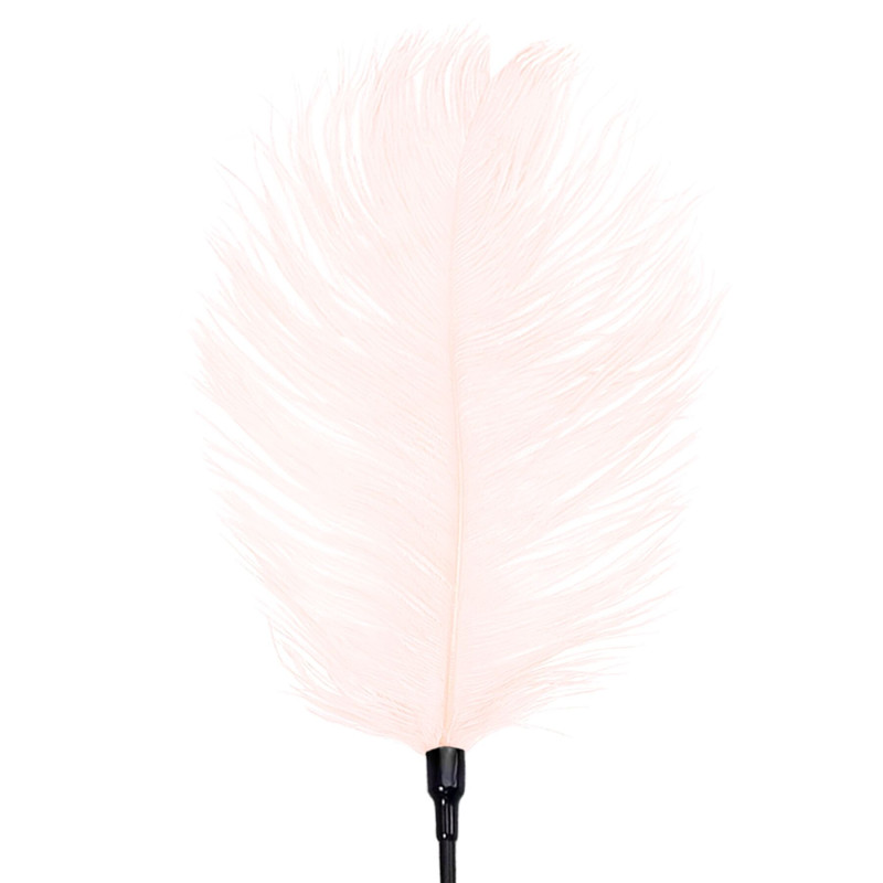 Щекоталка со страусиным пером Art of Sex – Feather Tickler, светло-розовая Щекоталка со страусиным пером Art of Sex – Feather Tickler, светло-розовая