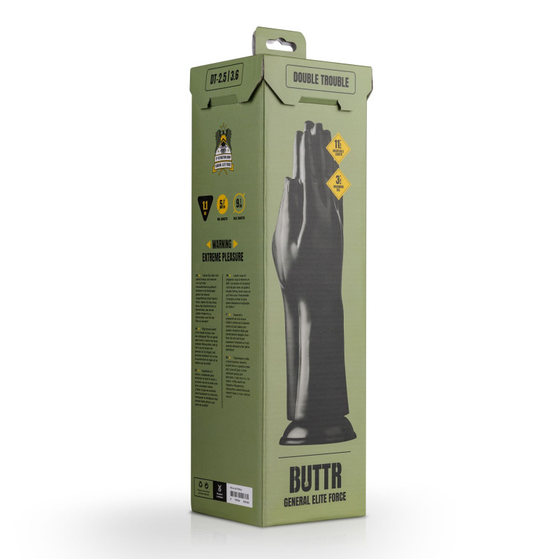 Анальная пробка BUTTR - Double Trouble Fisting Dildo Анальная пробка BUTTR - Double Trouble Fisting Dildo