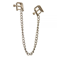 Зажимы на соски Lucky Bay Nipple play квадратные ширина звена 8 мм