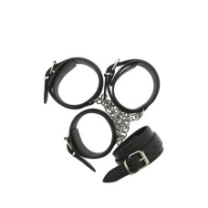 Наручники и оковы Dreamtoys Blaze Hog Tie Cuff Set