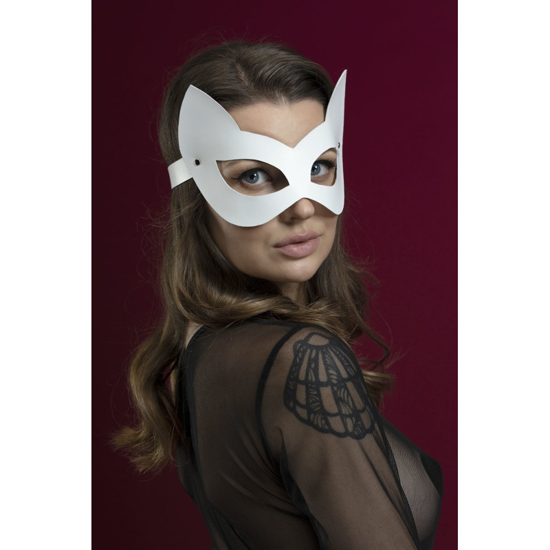 Маска кошки Feral Feelings Kitten Mask белая Маска кошки Feral Feelings Kitten Mask белая