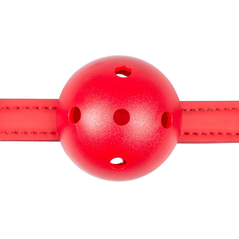 Кляп EasyToys Ball Gag With PVC Ball - Red Кляп EasyToys Ball Gag With PVC Ball - Red