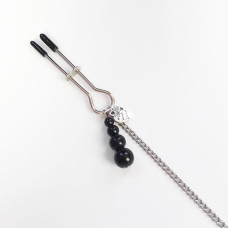 Зажимы для сосков и клитора Art of Sex Nipple and clit clamps Black Pearl