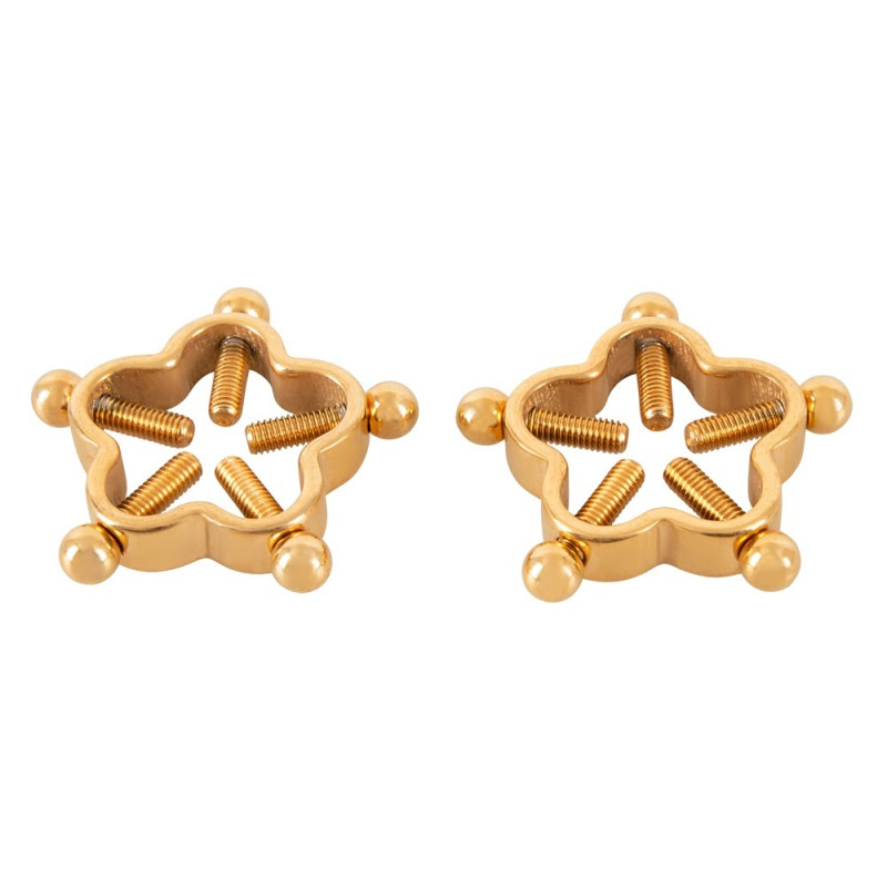 Зажимы на соски Bad Kitty Nipple Jewellery Gold Зажимы на соски Bad Kitty Nipple Jewellery Gold