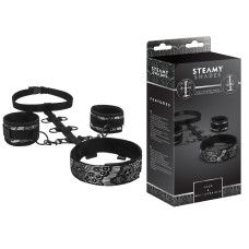 Бондажі/фіксатори StRubber STEAMY SHADES Neck & Wriststraints