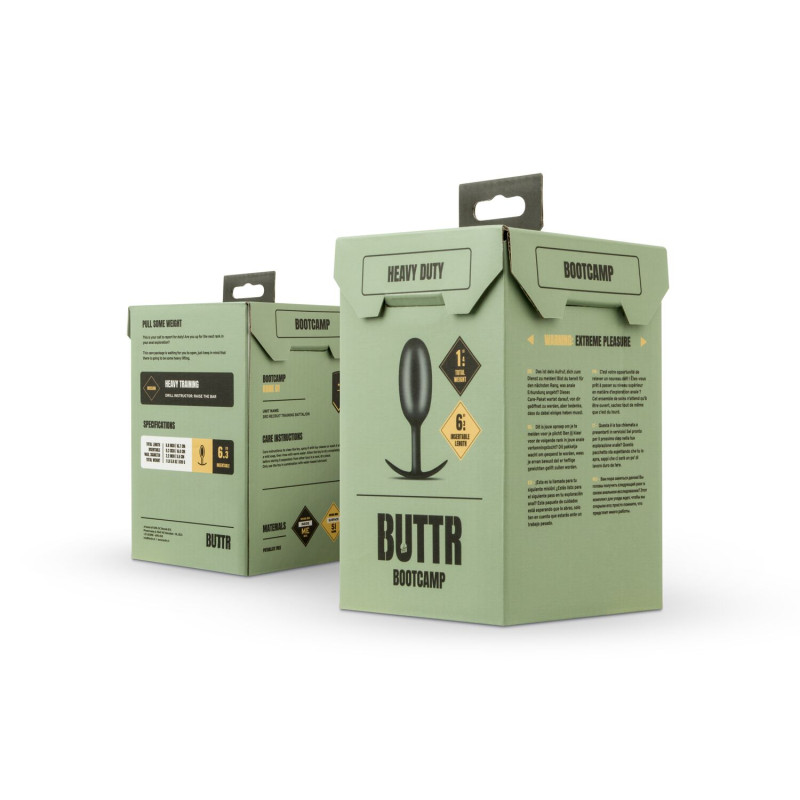 Анальная пробка BUTTR - Heavy Duty Weighted Butt Plug Анальная пробка BUTTR - Heavy Duty Weighted Butt Plug