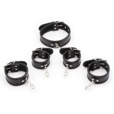 Система фиксации DS Fetish Collar with restraints black