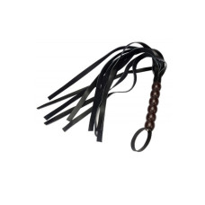 Флоггер DS Fetish Flogger L black ball 58 см