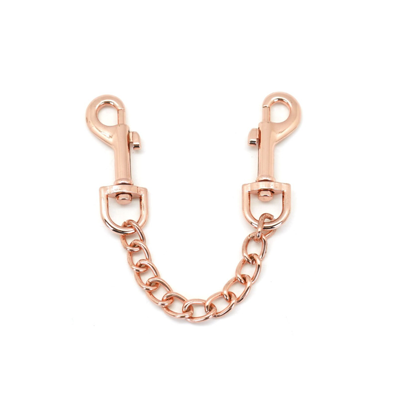 Поножи Liebe Seele Rose Gold Memory Ankle Cuffs, натуральная кожа, розовое золото Поножи Liebe Seele Rose Gold Memory Ankle Cuffs, натуральная кожа, розовое золото
