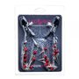 Зажимы на соски Lucky Bay Nipple play Chain Red Bell and Spike