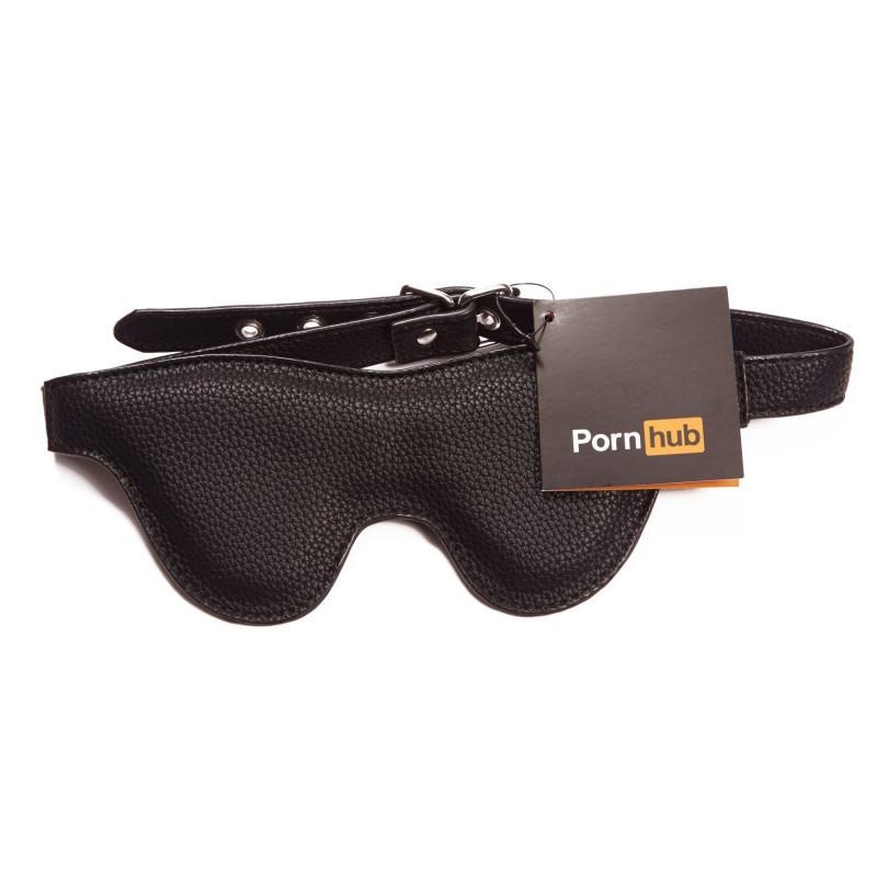 Маска на глаза Pornhub Faux Leather Mask экокожа Маска на глаза Pornhub Faux Leather Mask экокожа