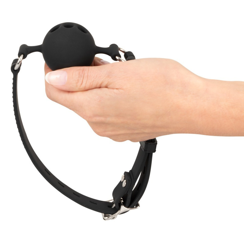 Кляп з отворами Bad Kitty Gag Black M