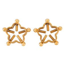 Зажимы на соски Bad Kitty Nipple Jewellery Gold