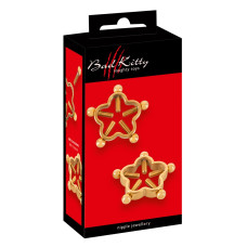 Зажимы на соски Bad Kitty Nipple Jewellery Gold