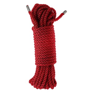 Мотузка для бондажу Dreamtoys Blaze Deluxe Bondage Rope 10 м Червона