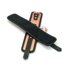 Поножи Liebe Seele Rose Gold Memory Ankle Cuffs, натуральная кожа, розовое золото