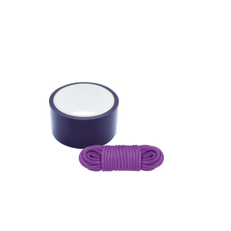 Набор Dreamtoys Bondx Bondage Ribbon & Love Rope Фиолетовый Набор Dreamtoys Bondx Bondage Ribbon & Love Rope Фиолетовый