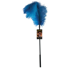 Щекоталка с пером страуса Sportsheets Ostrich Tickler Бирюзовая