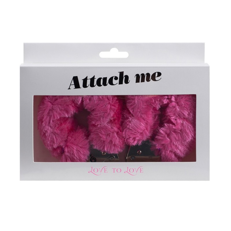 Наручники Love To Love Attach Me Розовые Наручники Love To Love Attach Me Розовые