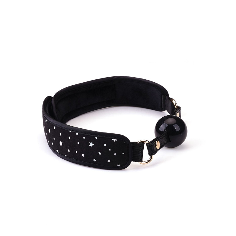 Набор Liebe Seele Stary Nights 7pcs Bondage Kit, фиксаторы, ошейник с поводком, кляп, флоггер, маска Набор Liebe Seele Stary Nights 7pcs Bondage Kit, фиксаторы, ошейник с поводком, кляп, флоггер, маска
