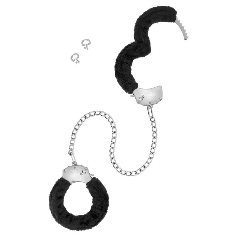 Поножи Fetish Tentation Adjustable metal and fur ankle cuffs Поножи Fetish Tentation Adjustable metal and fur ankle cuffs