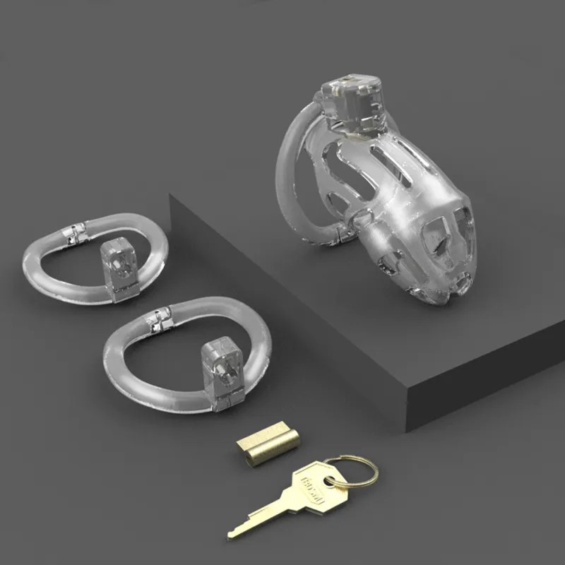 Пояс верности пластик с 3-мя кольцами Lockink Sevanda Прозрачный Пояс верности пластик с 3-мя кольцами Lockink Sevanda Прозрачный