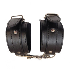Наручники DS Fetish кожзаменитель, черные
