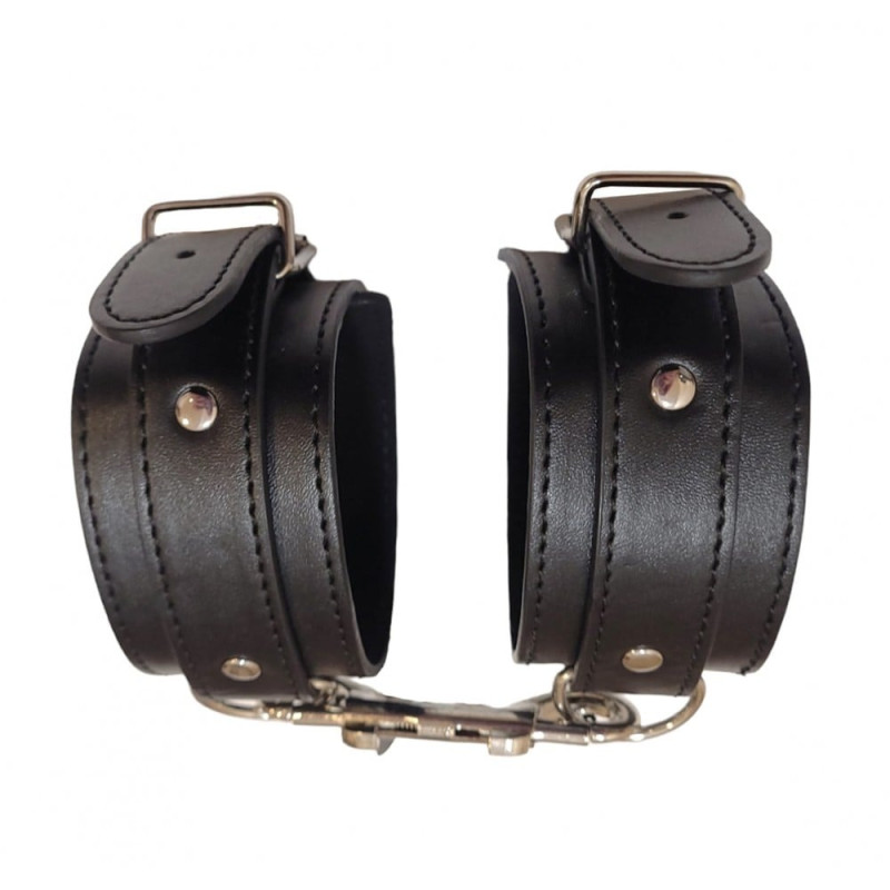 Наручники DS Fetish кожзаменитель, черные Наручники DS Fetish кожзаменитель, черные