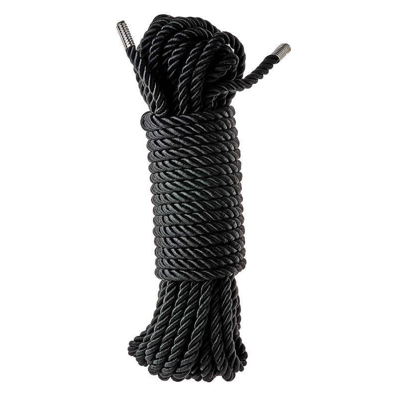 Веревка для бондажа Dreamtoys Blaze Deluxe Bondage Rope 10 м Черная Веревка для бондажа Dreamtoys Blaze Deluxe Bondage Rope 10 м Черная