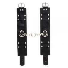 Окови sLash Leather Dominant Leg Cuffs Чорні