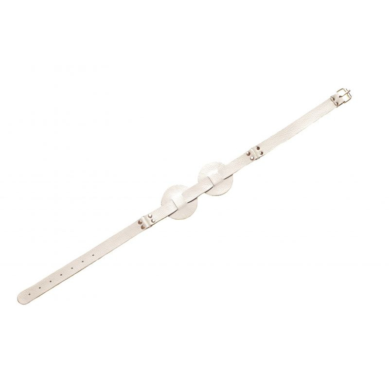 Маска sLash SUB leather mask Біла Маска sLash SUB leather mask Біла