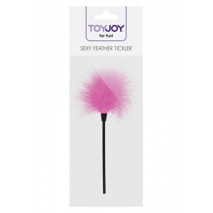 Тіклер Toy Joy на довгій ручці, рожевий, 22 см