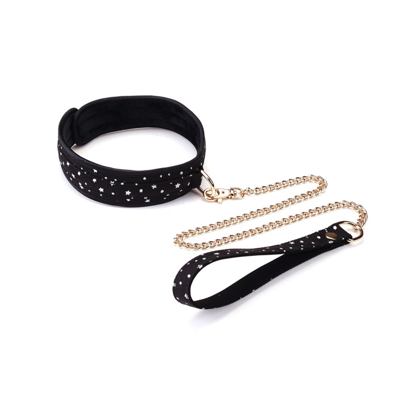 Набор Liebe Seele Stary Nights 7pcs Bondage Kit, фиксаторы, ошейник с поводком, кляп, флоггер, маска Набор Liebe Seele Stary Nights 7pcs Bondage Kit, фиксаторы, ошейник с поводком, кляп, флоггер, маска