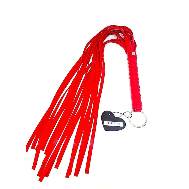 Флоггер DS Fetish Flogger L red 65 см Флоггер DS Fetish Flogger L red 65 см